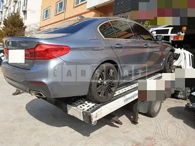 Photo 1 of 22: 2019 BMW 540i xDrive M Sport Package, VIN WBAJB5107KB371817 — Korean insurance auction