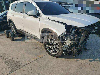 Photo 1 of 42: 2018 Hyundai Santa Fe 2.0, VIN KMHS281BBKU038468 — Korean insurance auction