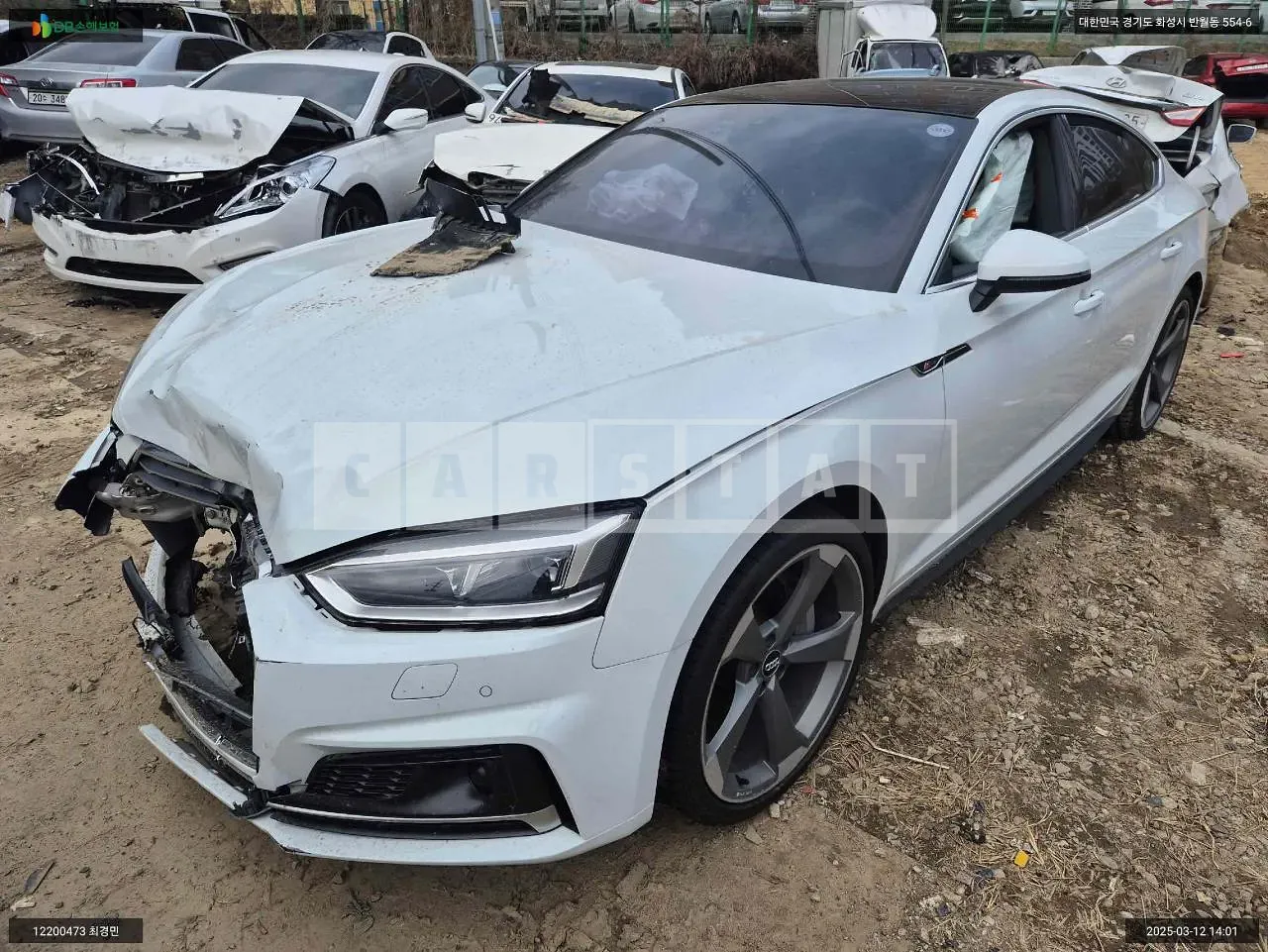 Photo 2 of 13: 2019 Audi A5 Sportback 2.0 TFSI quattro, VIN WAUZZZF52KA069979 — Korean insurance auction