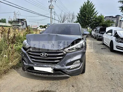 Photo 1 of 16: 2015 Hyundai Tucson, VIN KMHJ381ADGU107329 — Korean insurance auction