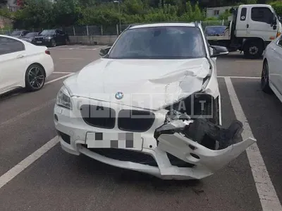 Photo 1 of 6: 2015 BMW X1 xDrive20d, VIN WBAVP9102FVV47770 — Korean insurance auction