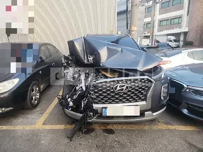Photo 1 of 7: 2021 Hyundai Palisade — Korean insurance auction