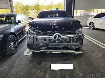 Photo 1 of 26: 2022 Mercedes-Benz GLC300 e 4Matic Coupe, VIN W1N0J5DB3NG075739 — Korean insurance auction