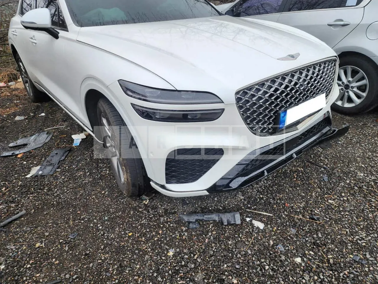 Photo 2 of 17: 2022 Genesis GV60, VIN KMTKB81AFNU007322 — Korean insurance auction