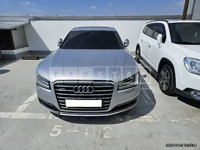 Photo 1 of 17: 2015 Audi A8 60 TDI quattro, VIN WAUZZZ4H9FN026557 — Korean insurance auction