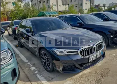 Photo 1 of 9: 2022 BMW 530i, VIN WBA71BH05NCL06500 — Korean insurance auction