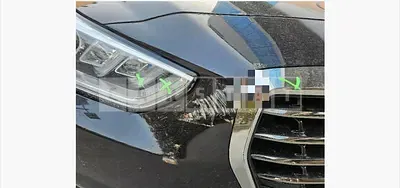 Photo 1 of 2: 2017 Genesis (parts) EQ900 R Headlamp — Korean insurance auction