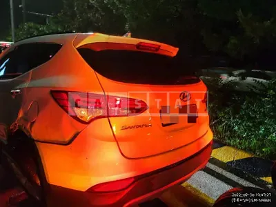 Photo 1 of 15: 2014 Hyundai Santa Fe 2.0 — Korean insurance auction