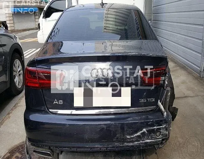 Photo 2 of 15: 2016 Audi A6 35 TDI, VIN WAUZZZ4G6GN132666 — Korean insurance auction