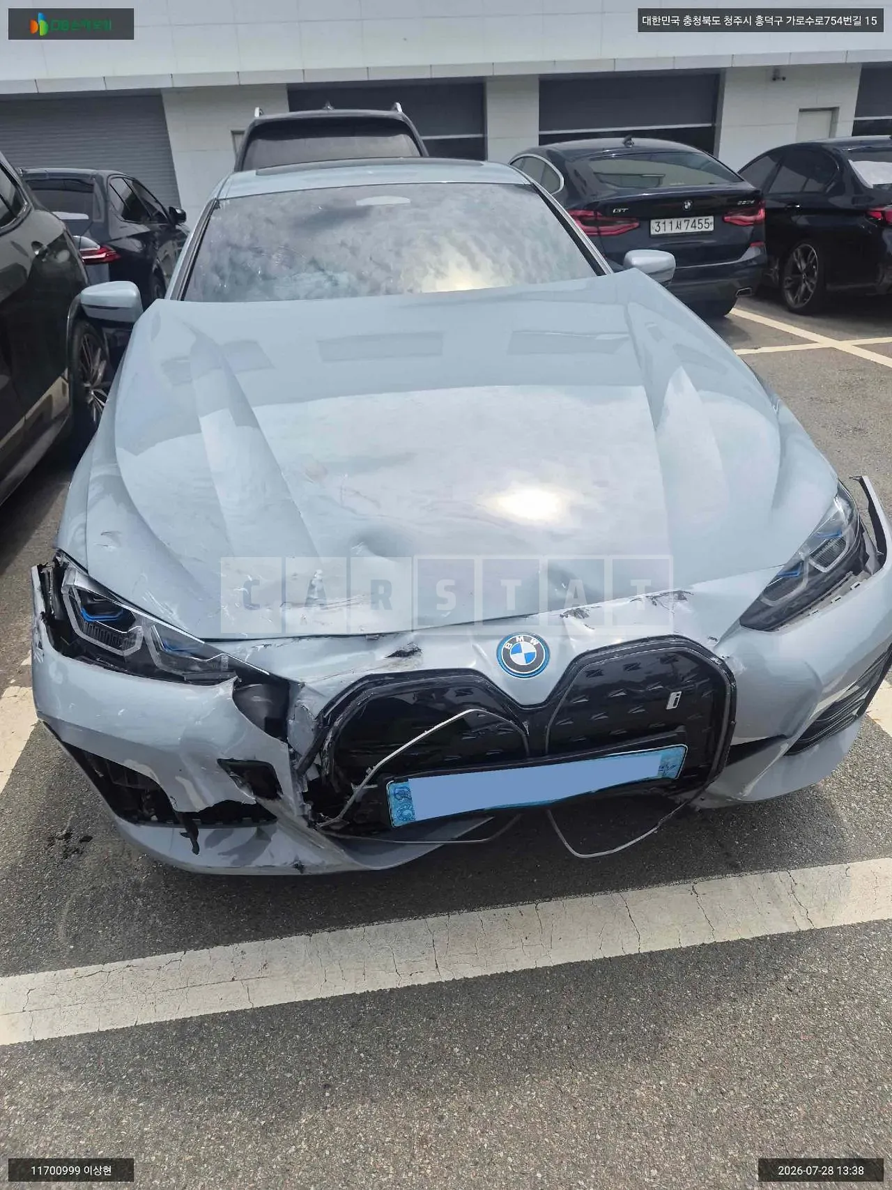 Photo 2 of 20: 2023 BMW i4 eDrive40, VIN WBY71AW06RFP68776 — Korean insurance auction