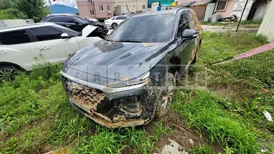 Photo 1 of 7: 2019 Hyundai Santa Fe, VIN KMHS281CBKU050652 — Korean insurance auction