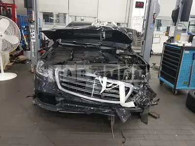 Photo 1 of 30: 2018 Mercedes-Benz S400d 4Matic L — Korean insurance auction