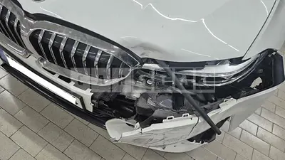Photo 1 of 20: 2020 BMW 320i, VIN WBA5X5108MFK12285 — Korean insurance auction