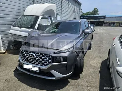 Photo 1 of 10: 2021 Hyundai Santa Fe — Korean insurance auction