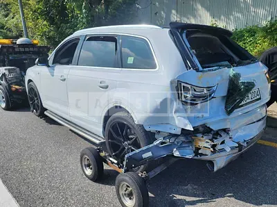 Photo 1 of 5: 2019 Audi Q7 45 TFSI quattro, VIN WAUZZZ4M1KD041969 — Korean insurance auction