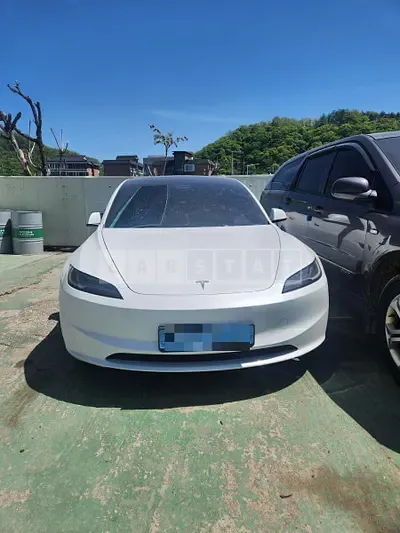Photo 1 of 4: 2025 Tesla Model 3 Long Range — Korean insurance auction