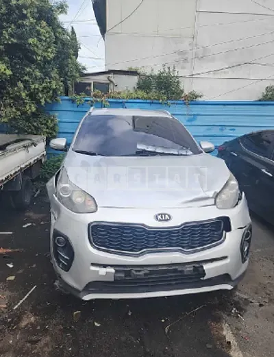 Photo 1 of 8: 2018 Kia Sportage, VIN KNAPM813BJK314958 — Korean insurance auction