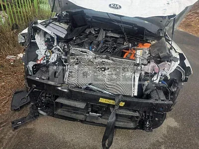 Photo 1 of 15: 2021 Kia K5 Hybrid, VIN KNAG341JBMA015489 — Korean insurance auction
