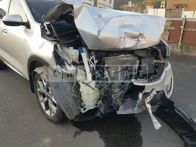 Photo 1 of 5: 2016 Kia Sorento, VIN KNAPH81BDGA136044 — Korean insurance auction