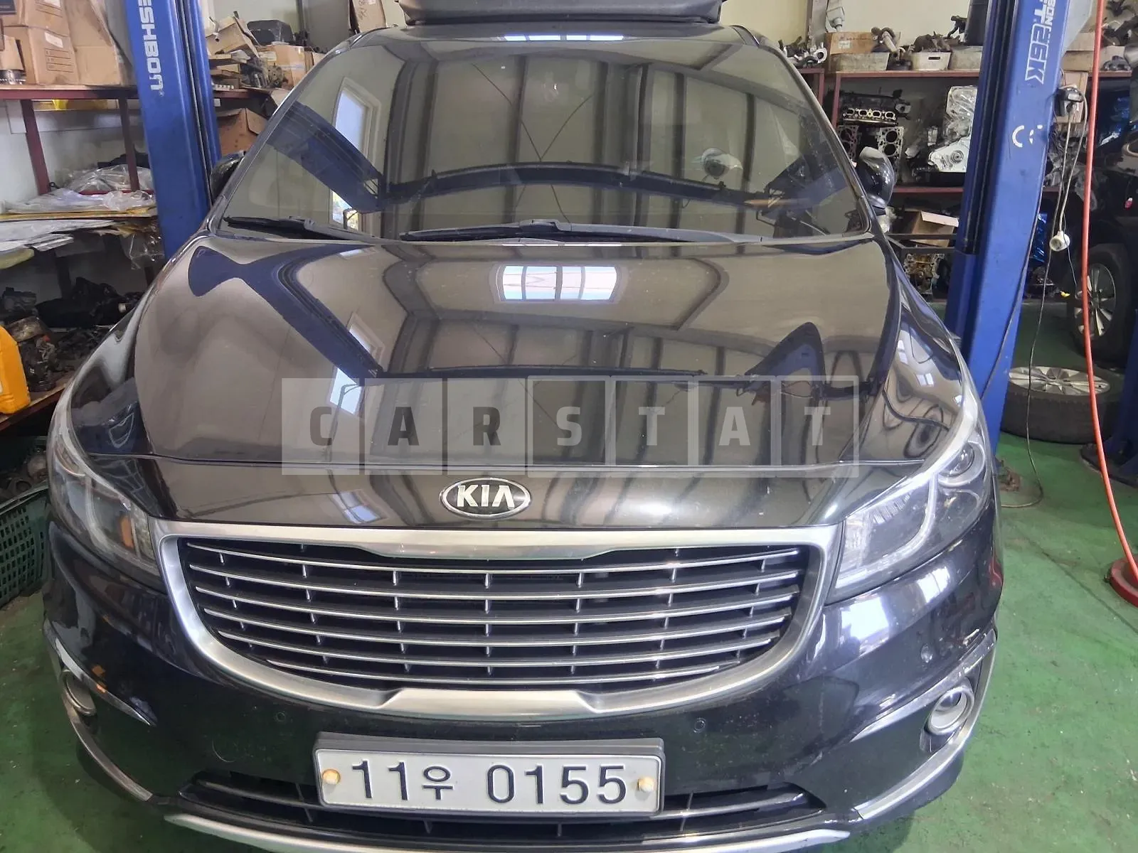 Photo 3 of 3: 2016 Kia All New Carnival Outdoor 9-Seater Prestige, VIN KNAMC81ABGS234928 — Korean insurance auction