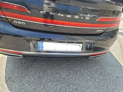 Photo 1 of 19: 2020 Hyundai Genesis G90, VIN KMHG241DDMU087497 — Korean insurance auction