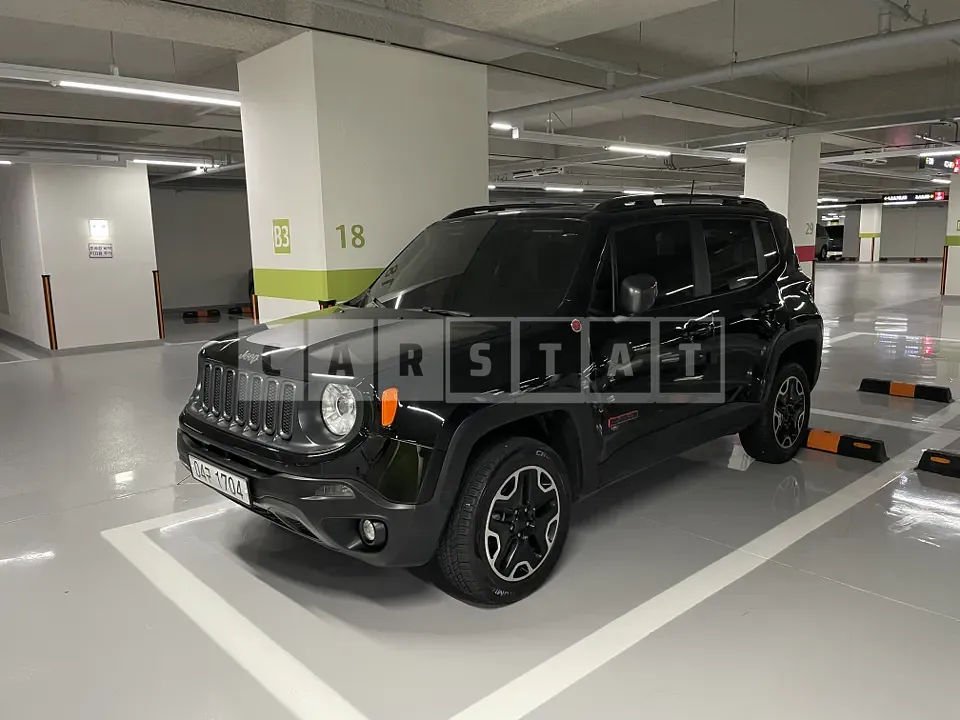 Photo 2 of 5: 2018 Jeep Zip Renegade 2.0 AWD, VIN 1C4BU0000JPJ01927 — Korean insurance auction