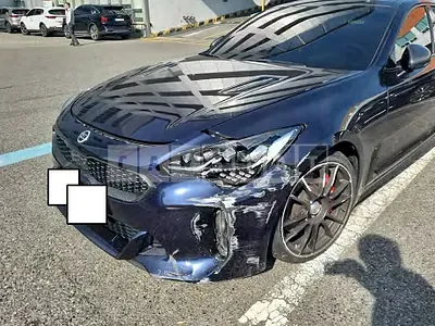Photo 1 of 17: 2018 Kia Stinger, VIN KNAE751CBJS005344 — Korean insurance auction