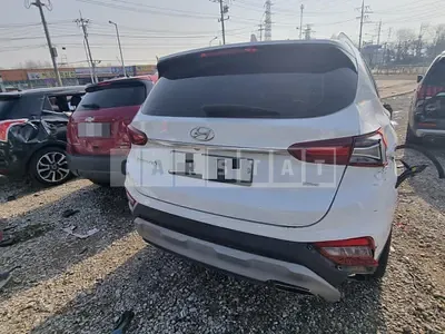 Photo 1 of 22: 2019 Hyundai Santa Fe, VIN KMHS381ADLU216986 — Korean insurance auction