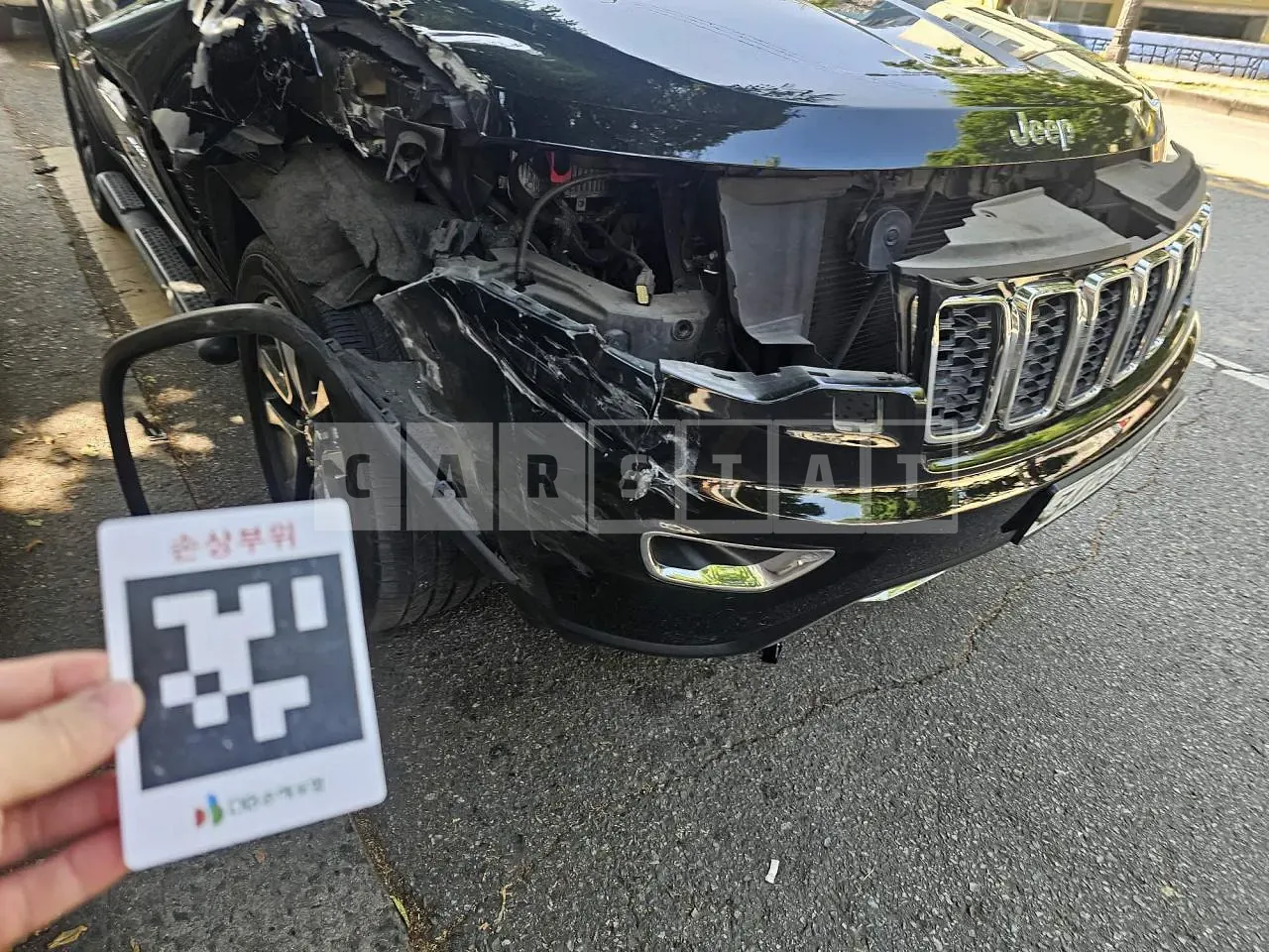 Photo 2 of 10: 2018 Jeep Zip Grand Cherokee, VIN 1C4RJFBG4JC184828 — Korean insurance auction