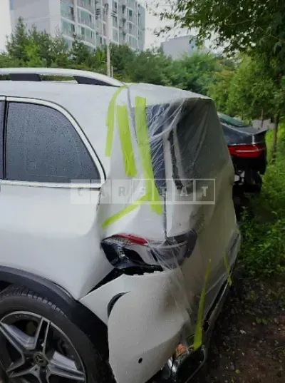 Photo 1 of 6: 2022 Mercedes-Benz GLB250 4Matic, VIN W1N4M4HB4NW191812 — Korean insurance auction