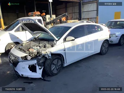 Photo 1 of 14: 2019 Hyundai IONIQ Hybrid, VIN KMHC851CGLU173417 — Korean insurance auction