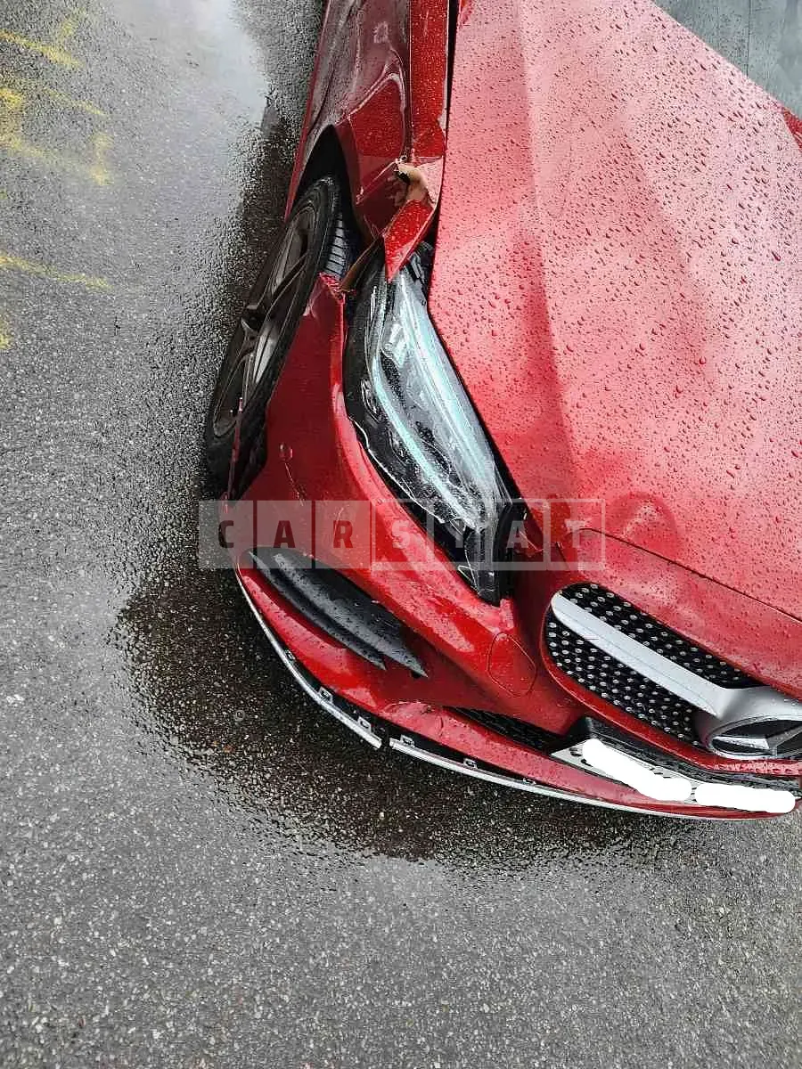 Photo 2 of 16: 2019 Mercedes-Benz C220d 4Matic, VIN WDDWF1FB5KR491743 — Korean insurance auction