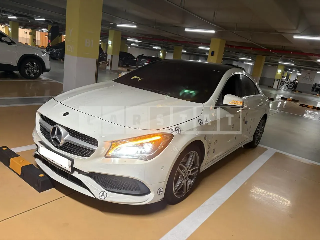 Photo 2 of 16: 2017 Mercedes-Benz CLA 220, VIN WDDSJ4FBXJN531755 — Korean insurance auction