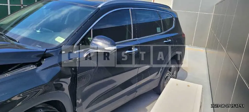 Photo 2 of 22: 2021 Hyundai Santa Fe, VIN KMHS381HHMU323376 — Korean insurance auction