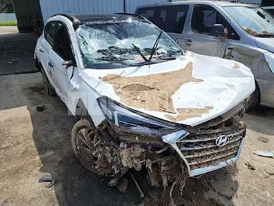 Photo 1 of 10: 2019 Hyundai Tucson TL 4WD, VIN KMHJ581ADKU099286 — Korean insurance auction