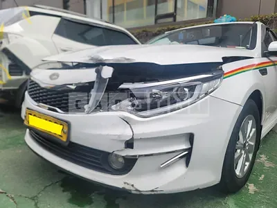 Photo 1 of 18: 2015 Kia K5, VIN KNAGU416BGA016974 — Korean insurance auction