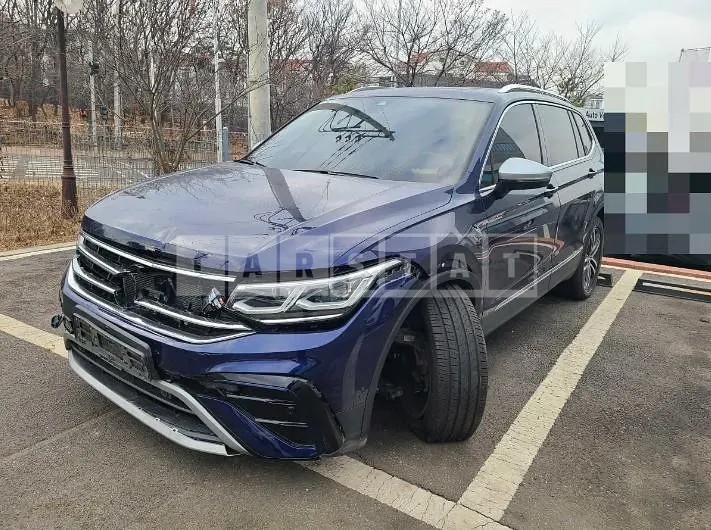 Photo 2 of 18: 2022 Volkswagen Tiguan All Space, VIN WVGZZZ5N7PM006348 — Korean insurance auction