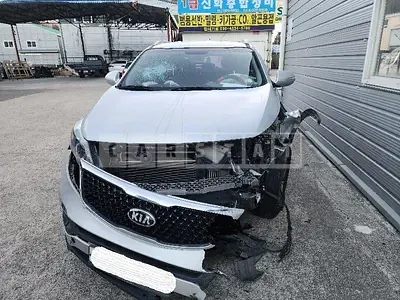 Photo 1 of 15: 2015 Kia Sportage, VIN KNAPC813BFK782294 — Korean insurance auction