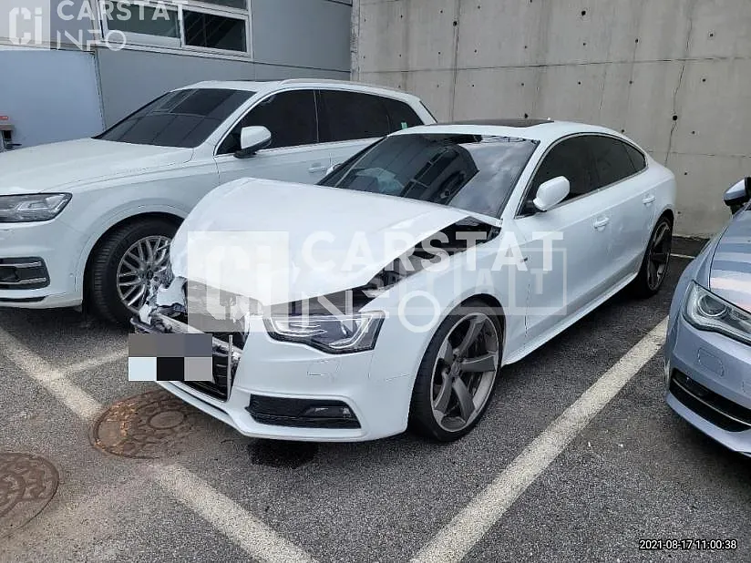Photo 2 of 7: 2015 Audi A5 Sportback 35 TDI quattro, VIN WAUZZZ8T0FA015307 — Korean insurance auction