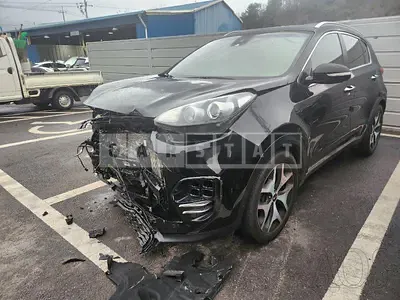 Photo 1 of 10: 2016 Kia Sportage, VIN KNAPR813DGK000593 — Korean insurance auction