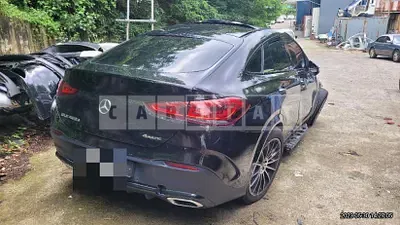 Photo 1 of 25: 2022 Mercedes-Benz GLE400 d 4Matic Coupe, VIN W1NFD2DB1NA764486 — Korean insurance auction