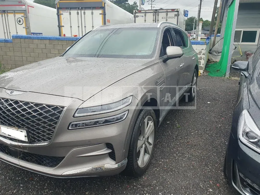 Photo 2 of 21: 2020 Genesis GV80, VIN KMTHA81BDLU012798 — Korean insurance auction