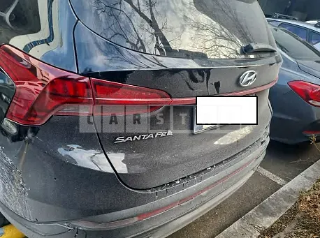 Photo 2 of 22: 2021 Hyundai Santa Fe, VIN KMHS381LGMU381390 — Korean insurance auction
