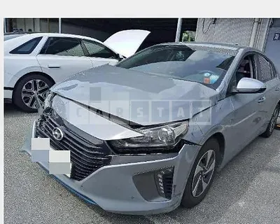 Photo 1 of 8: 2016 Hyundai IONIQ Hybrid, VIN KMHC751CGGU004932 — Korean insurance auction