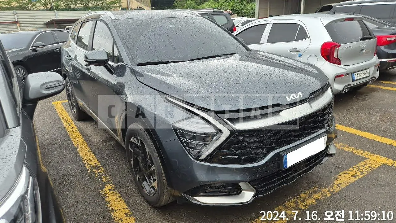 Photo 2 of 14: 2024 Kia Sportage, VIN KNAPY81BGRK297890 — Korean insurance auction