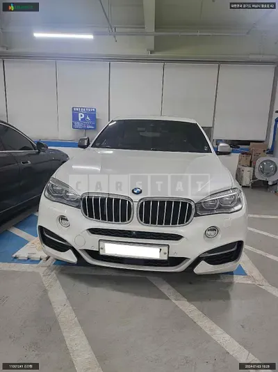 Photo 1 of 12: 2015 BMW X6 M50d, VIN WBAKV6101F0R46240 — Korean insurance auction