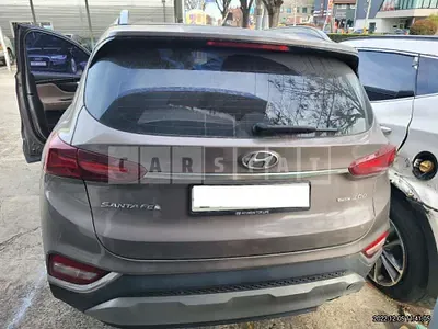 Photo 1 of 15: 2019 Hyundai Santa Fe, VIN KMHS381BDKU024498 — Korean insurance auction