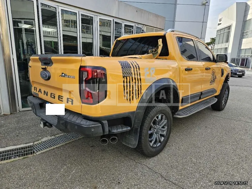 Photo 2 of 26: 2023 Ford Ranger Wildtrak, VIN 6FPPXXMJ2PPD26042 — Korean insurance auction