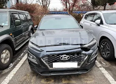 Photo 1 of 8: 2018 Hyundai Kona, VIN KMHK4815HJU136771 — Korean insurance auction