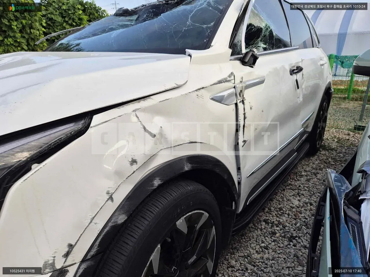 Photo 2 of 16: 2024 Kia Sorento, VIN KNARJ81FGRA299013 — Korean insurance auction